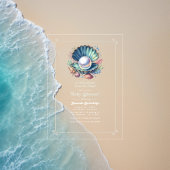 Activiteiten in de omgeving van Zee Theme Little P Acryl Uitnodigingen