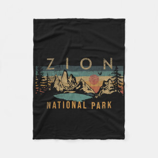 Activiteiten in de omgeving van Zion National Park Fleece Deken