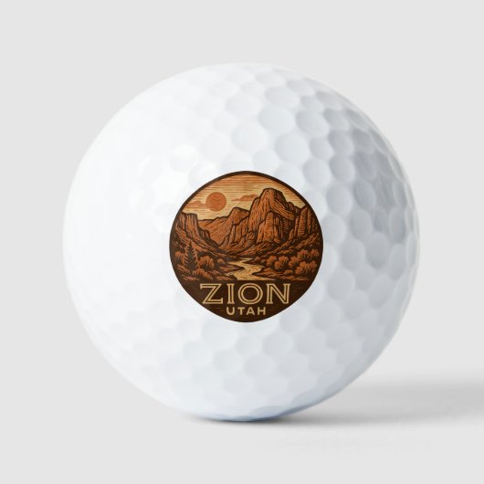 Activiteiten in de omgeving van Zion National Park Golfballen (Voorkant)