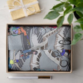 Activiteiten in het kader van acties buitenshuis o tissuepapier (Geschenk)