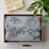 Activiteiten in het kader van acties buitenshuis o tissuepapier (Geschenk)