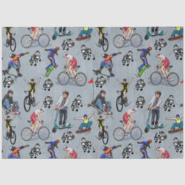 Activiteiten in het kader van acties buitenshuis o tissuepapier