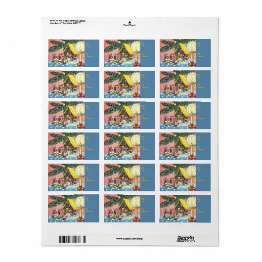 Activiteiten onder de Stickers van het Label van d (Full Sheet)