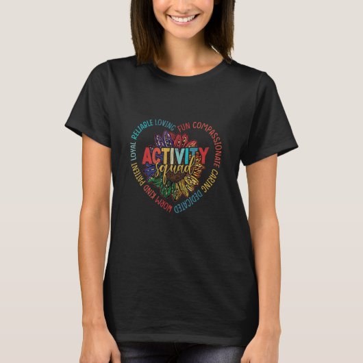 Activiteiten Squad Funny Activiteiten Coördinator  T-shirt (Voorkant)