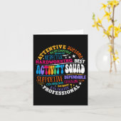 Activiteiten Squad Instant Team Professionals Week Kaart (Gele Bloem)