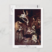 Activiteiten van Michelangelo Merisi da Caravaggio Briefkaart (Voorkant / Achterkant)