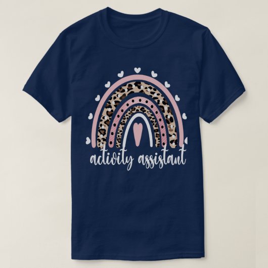 Activiteitenassistent Week Activiteit Professionel T-shirt (Design voorkant)
