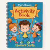 Activiteitenboek voor kinderen I Spiral Notebook m Notitieboek (Voorkant)