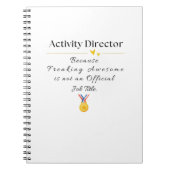 Activiteitendirecteur Notitieboek (Voorkant)