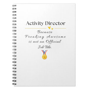 Activiteitendirecteur Notitieboek