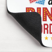 Activiteitendirecteur ook bekend als Bingo Coordin Muismat (Hoek)