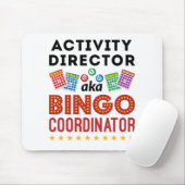 Activiteitendirecteur ook bekend als Bingo Coordin Muismat (Met muis)