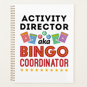 Activiteitendirecteur ook bekend als Bingo Coordin Planner