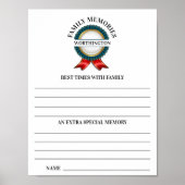 ACTIVITEITENOVERZICHTEN voor Multomap- en familier Poster (Voorkant)