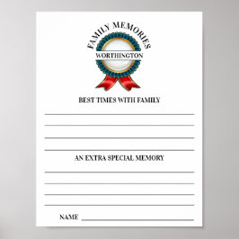 ACTIVITEITENOVERZICHTEN voor Multomap- en familier Poster