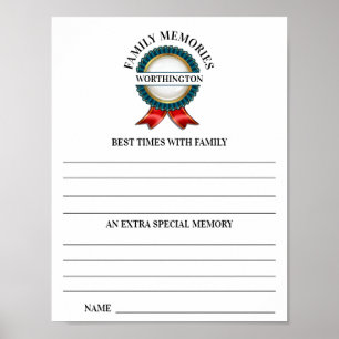 ACTIVITEITENOVERZICHTEN voor Multomap- en familier Poster