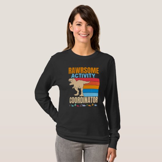 Activiteitenplanner voor geweldige activiteit t-shirt (Voorkant volledig)