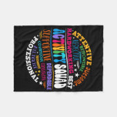 Activiteitenteam Directieteam Professionals Week D Fleece Deken (Voorkant (Horizontaal))