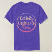 Activiteitsassistenten Shirt activiteitsberoep (Design voorkant)
