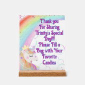 activiteitsteken acryl bord (Voorkant)