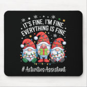 Activities Istant Gnome Everything Is Fine Christm Muismat (Voorkant)