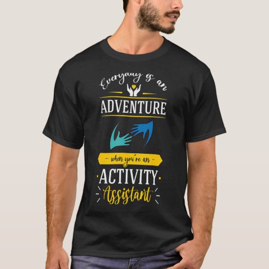 Activity Assistant Appreciation Director Social Wo T-shirt (Voorkant)