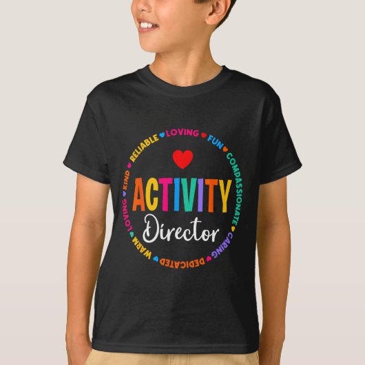 Activity Director Activity Professionals Week T-shirt (Voorkant)