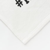 Activity Director Messy Hair Woman Bun Sunflower H Fleece Deken (Hoek)