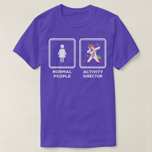 Activity Director Unicorn T-shirt (Design voorkant)