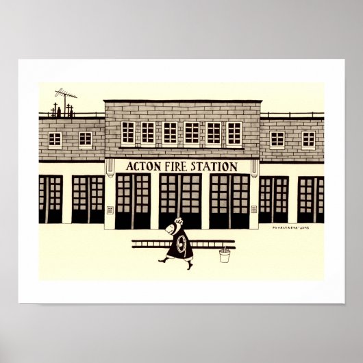 Acton Scene Poster (Voorkant)