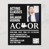 Actor, Adverteren klassen Flyer (Voorkant)