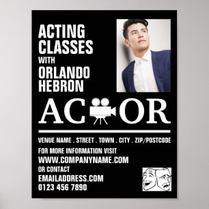 Actor, Adverteren klassen Poster