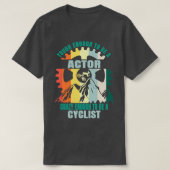 Actor Biker Design T-shirt (Design voorkant)