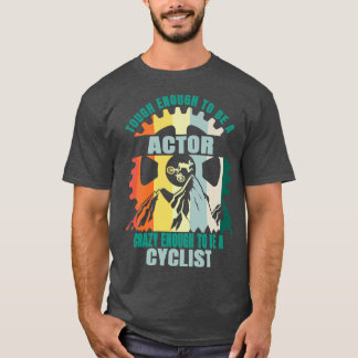 Actor Biker Design T-shirt