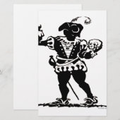 Actor Briefpapier (Voorkant / Achterkant)