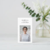 Actor Dancer Model Verticale foto Sociale media Visitekaartje (Staand voorkant)