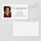 Actor- en Actress-marketing Visitekaartje (Voorkant / Achterkant)