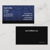 Actor Entertainer Visitekaartje (Voorkant / Achterkant)