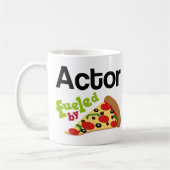 Actor (Funny) Pizza Koffiemok (Links)