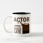 Actor Gift Chocolade Tweekleurige Koffiemok (Links)