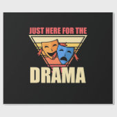 Actor hier voor de drama cadeaupapier (Vlak)