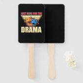Actor hier voor de drama handwaaier (Voorkant en achterkant)