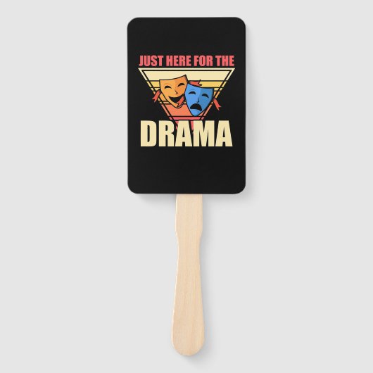 Actor hier voor de drama handwaaier (Voorkant)