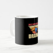 Actor hier voor de drama koffiemok (Voorkant links)