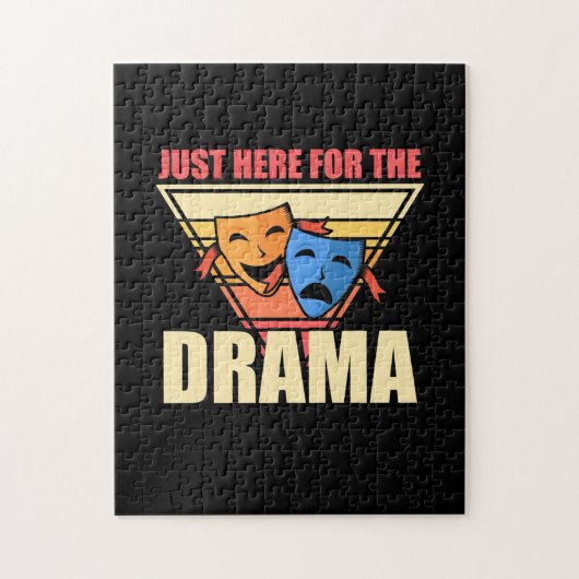 Actor hier voor de drama legpuzzel (Verticaal)