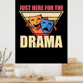 Actor hier voor de drama poster (Keuken)