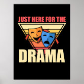 Actor hier voor de drama poster (Voorkant)