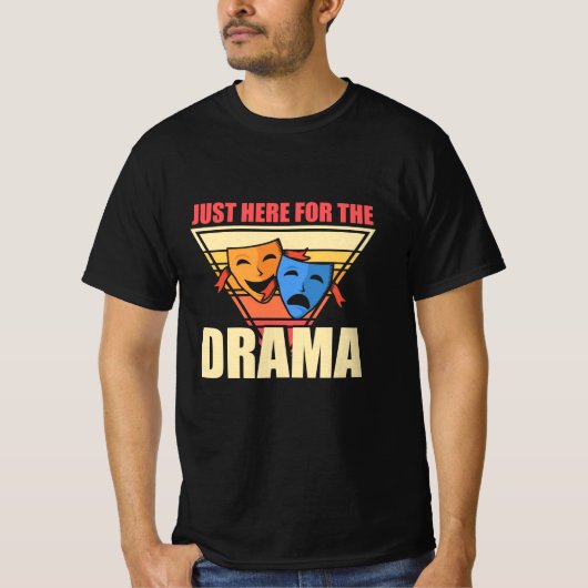 Actor hier voor de drama t-shirt (Voorkant)