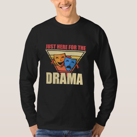 Actor hier voor de drama t-shirt (Voorkant)