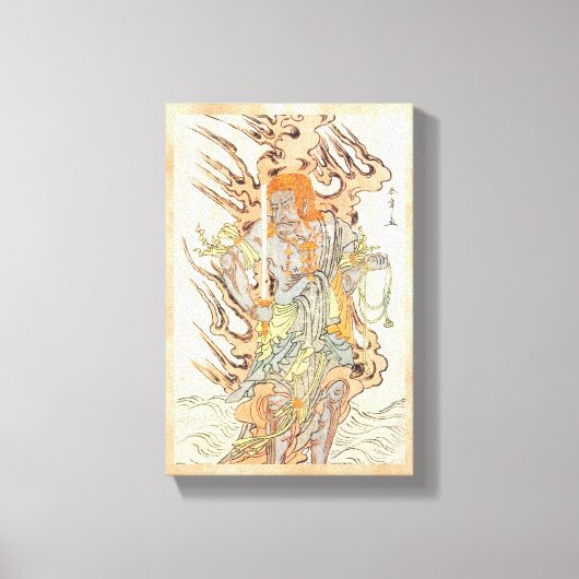 Actor Ichikawa Danjuro V als Stone Afbeelding Canvas Afdruk (Voorkant)